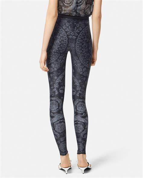 versace legging|versace barocco leggings.